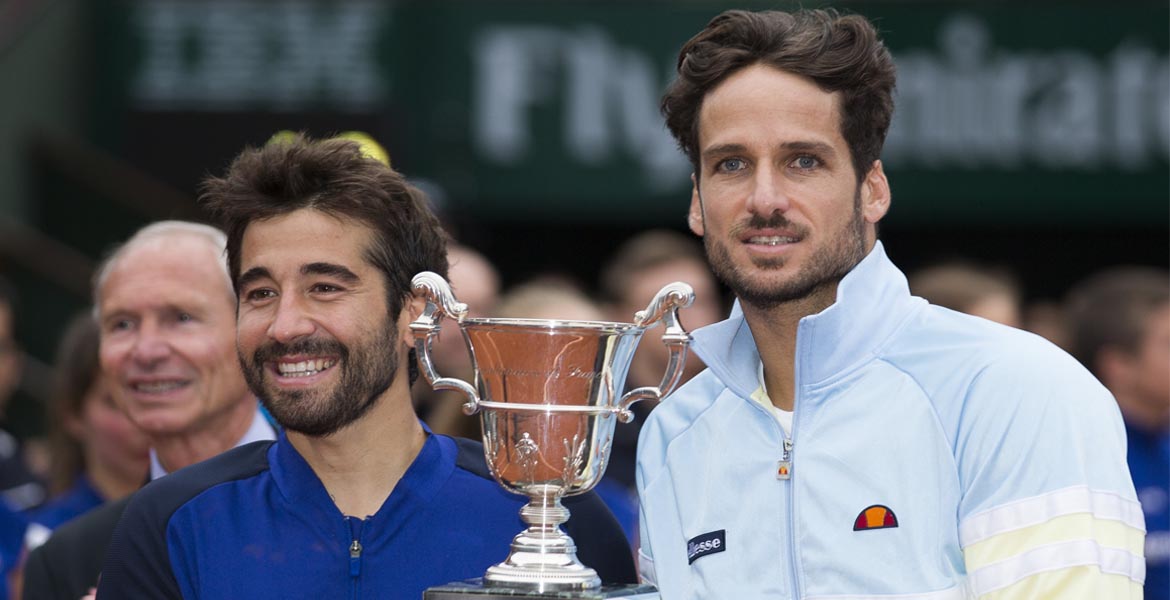 ellesse ambassador Feliciano Lopez wins big at French Open