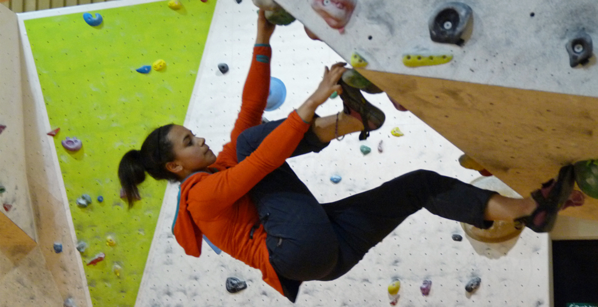 Double bouldering success for Berghaus climber Molly Thompson-Smith