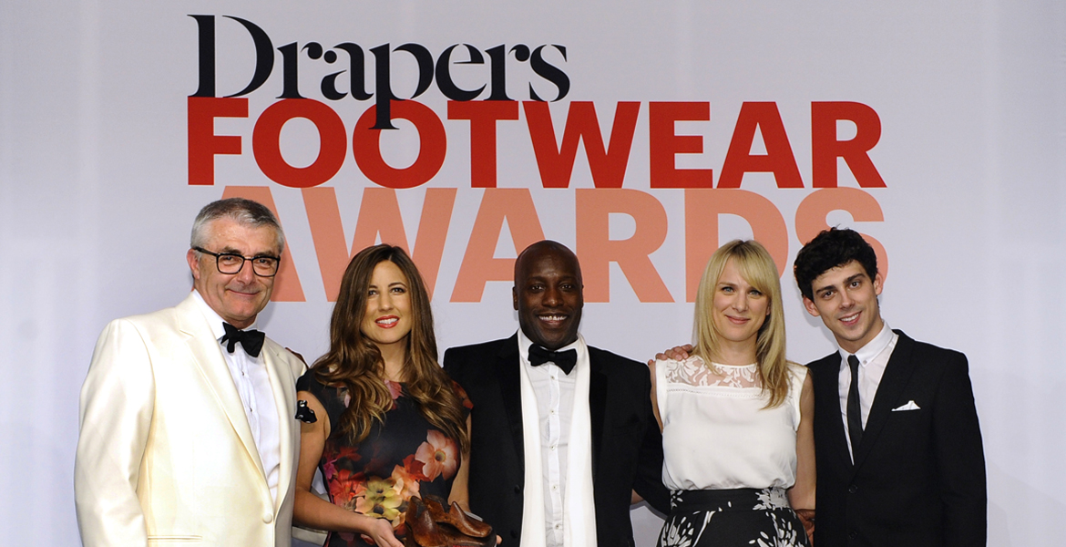 Ted Baker and Kickers awarded at Drapers Footwear Awards 2015
