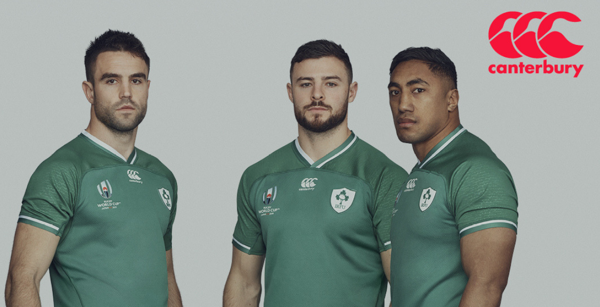 Turn The World Green: Canterbury unveils new Ireland Rugby World Cup jersey