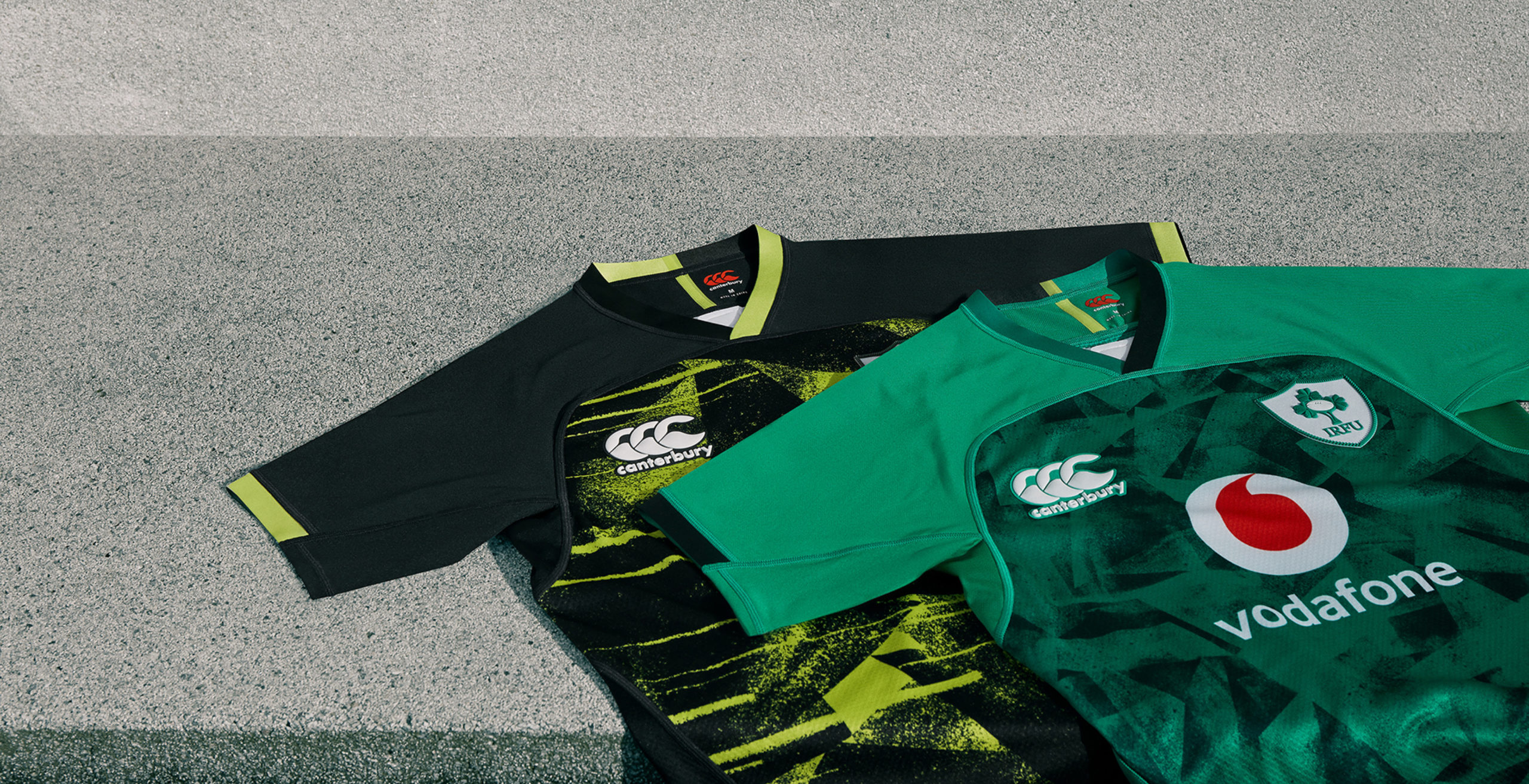 Canterbury unveils the new 2020/21 Ireland Rugby jerseys