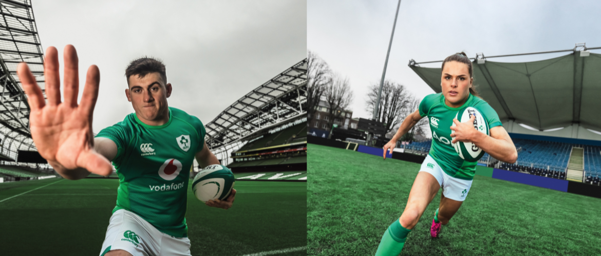 Canterbury unveils new ‘Made Stronger’ Ireland Rugby Home Jersey