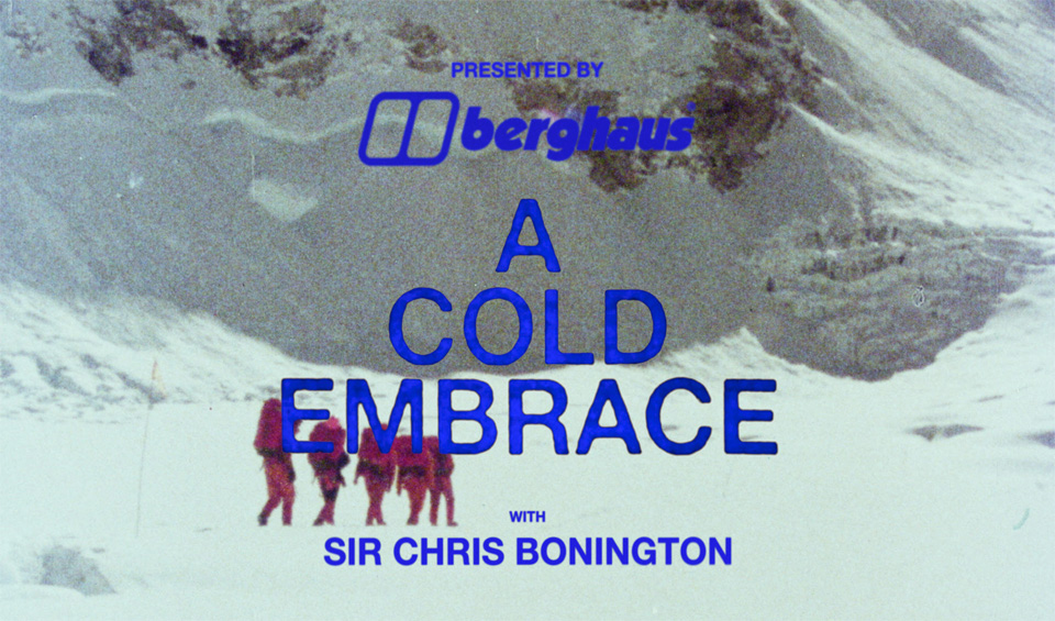 Legendary explorer Sir Chris Bonington embraces the cold in new Berghaus film